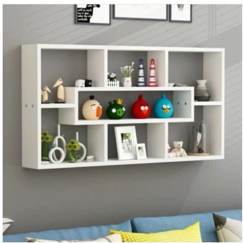 شلف دیواری کتابخانه  دیواری وجای تزئینی ودکوری